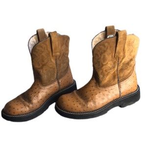 Women’s Ariat Fat Baby Ostrich Boots